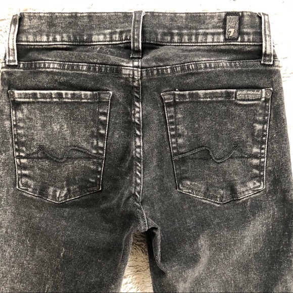 7 For All Mankind | Gwenevere Acid Wash Skinny - Picture 4 of 8